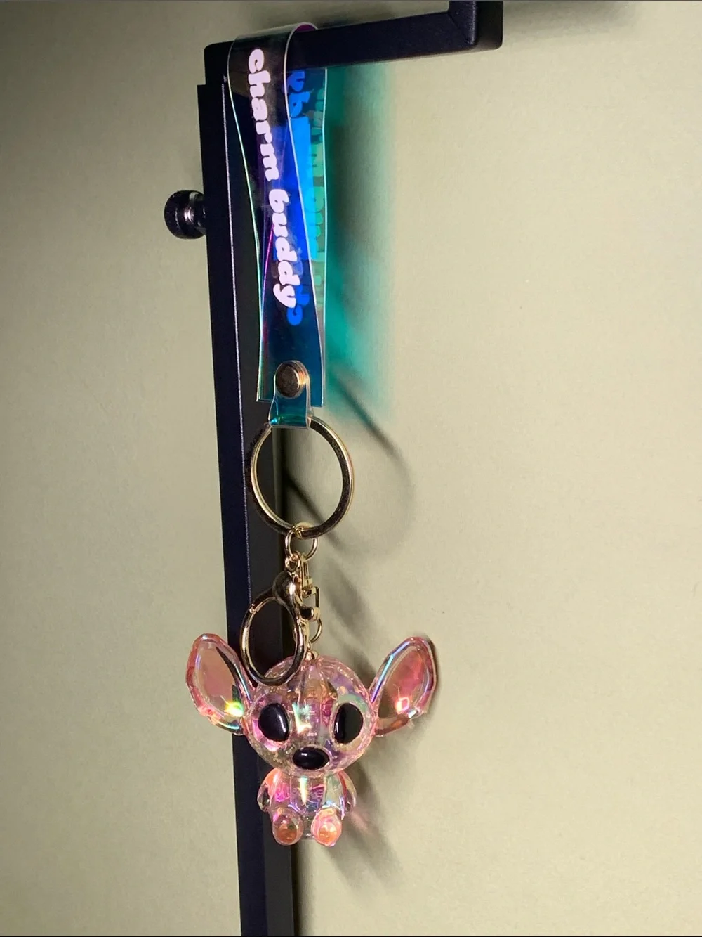 Charm Buddy Keychain - Pink Angel